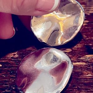 Magnificent 100% Italian Sterling Silver set purchased at an Robert’s Jewelers.